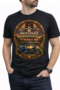 Tričko Motozraz Hromovica 2026 oficial čierne